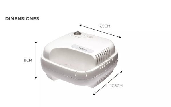 Dimensiones Nebulizador Maverick