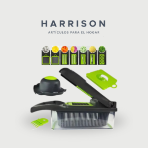 MANDOLINA PICADOR RAYADOR 14PCS Harrison Hogar
