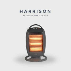 ESTUFA HALÓGENA DE CUARZO VITTA 4 VELAS GIRATORIA 1600 W Harrison Hogar