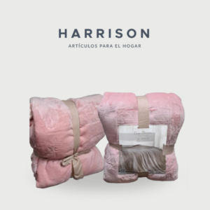 FRAZADA PLUSH 200X220 CASA ETERNA Harrison Hogar