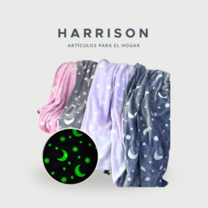 MANTA LUMINOSA INFANTIL VILON TEXTIL 190x110 CM Harrison Hogar