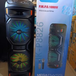 Parlante torre 2x8 1000w