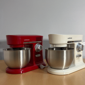 Batidora planetaria 4L Winco Rojo y Blanco4