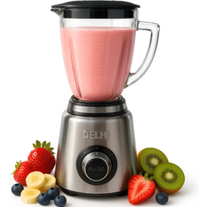 Licuadora Jarra Vidrio 1.5L Delhi 1000w
