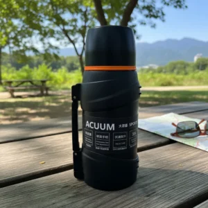 Termo 1.3 Litros Acero 304 Resistente Golpes Correa (SIN ELECCION DE COLOR)